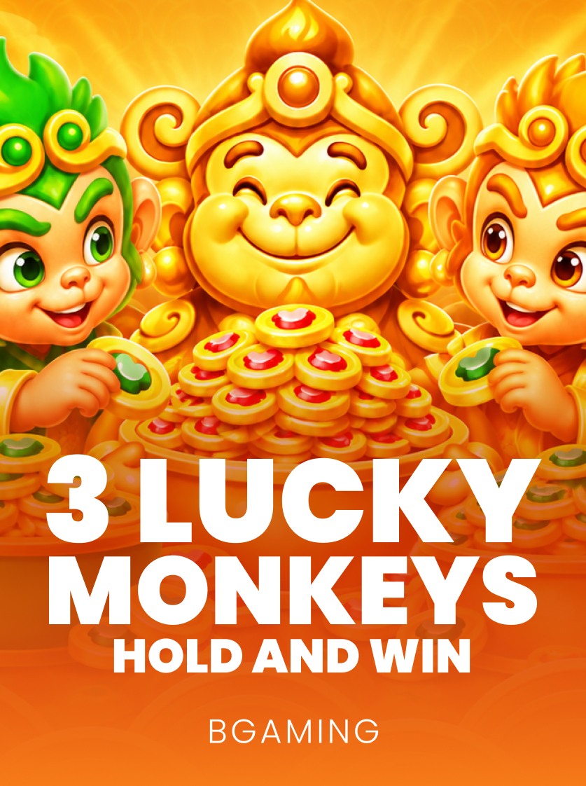 3 Lucky Monkeys Hold & Win. BGaming